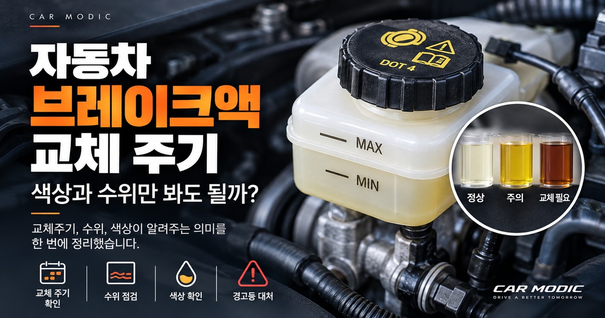 브레이크액 교체 주기